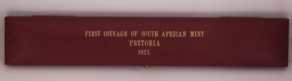 South Africa 1923 Proof Coin Set PCGS PR63 - PR67 With Presentation Case product image