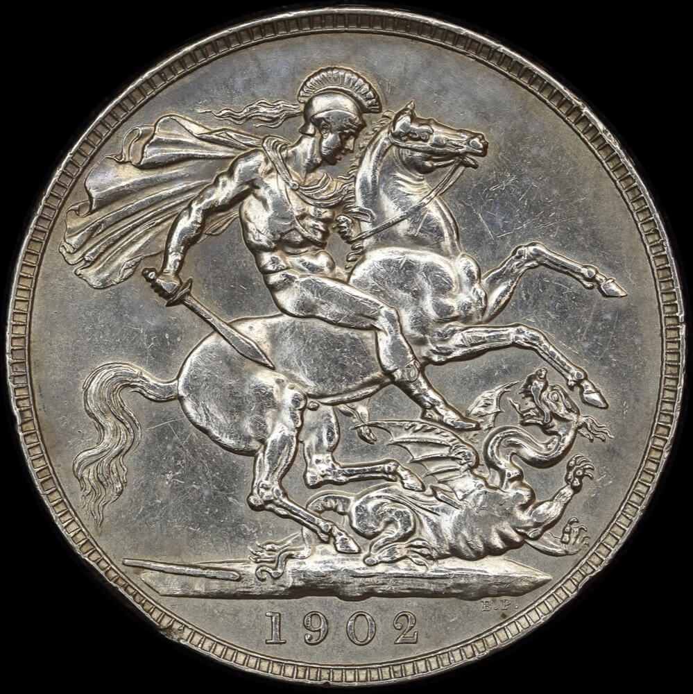 1902 Silver Crown Edward VII S# 3967 Extremely Fine product image