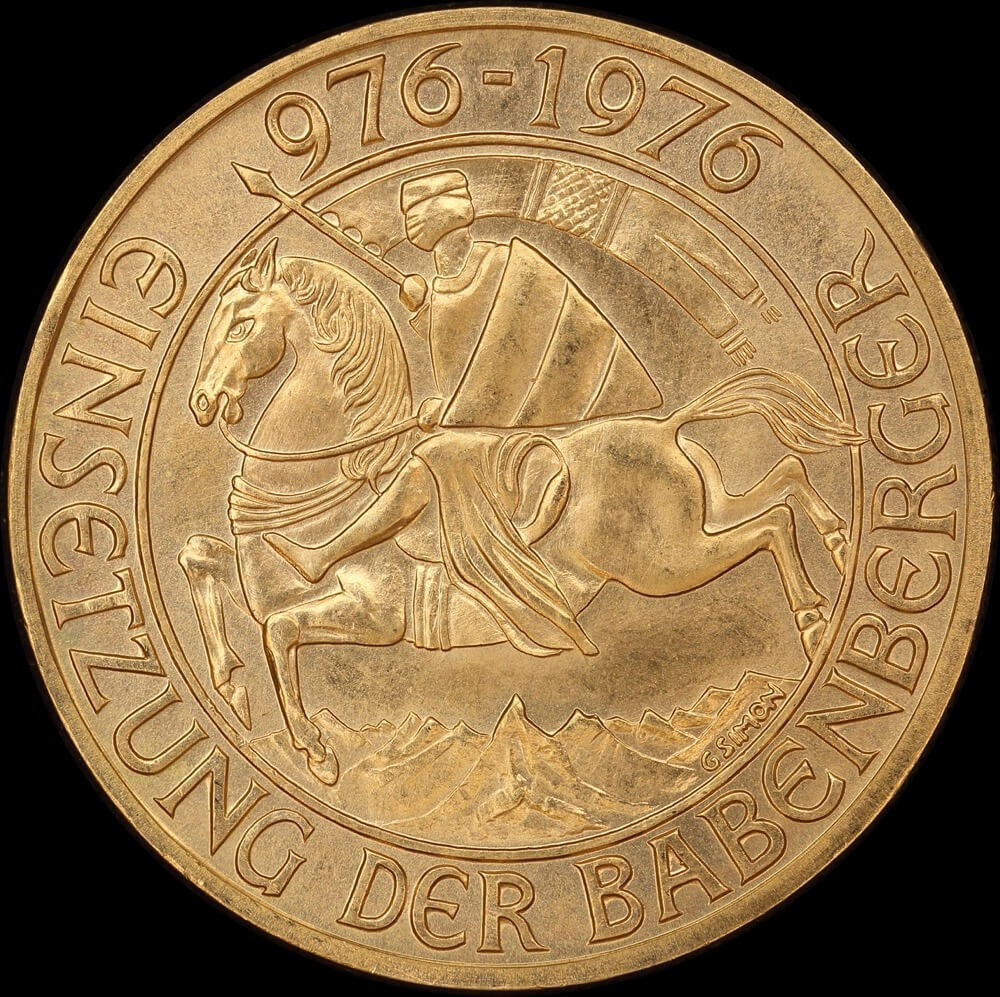 Austria 1976 Gold 1000 Schilling KM# 2933  product image