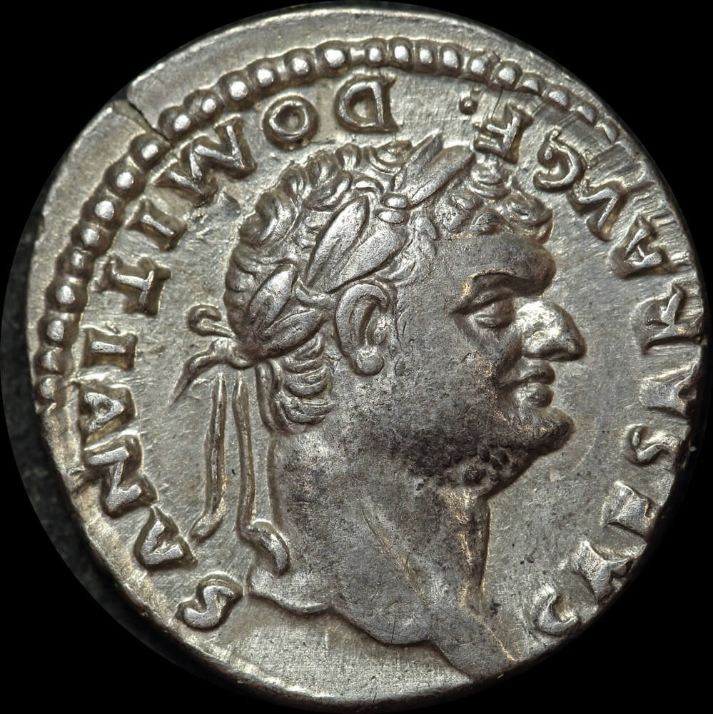 Ancient Rome (Imperial)  69 ~ 81 AD Domitian Silver Denarius Pegasus  RIC II 921 good VF product image