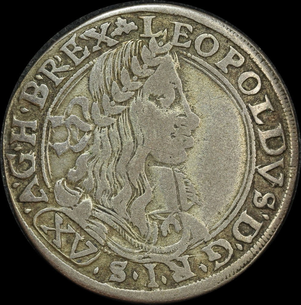 Austria 1632 Silver 10 Kreuzer KM# 589.2 good VF product image