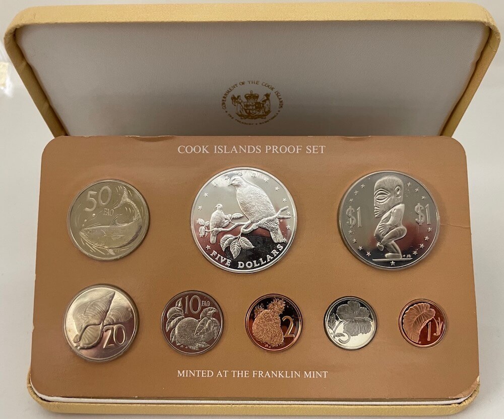 Cook Islands 1979 Proof Coin Set product image