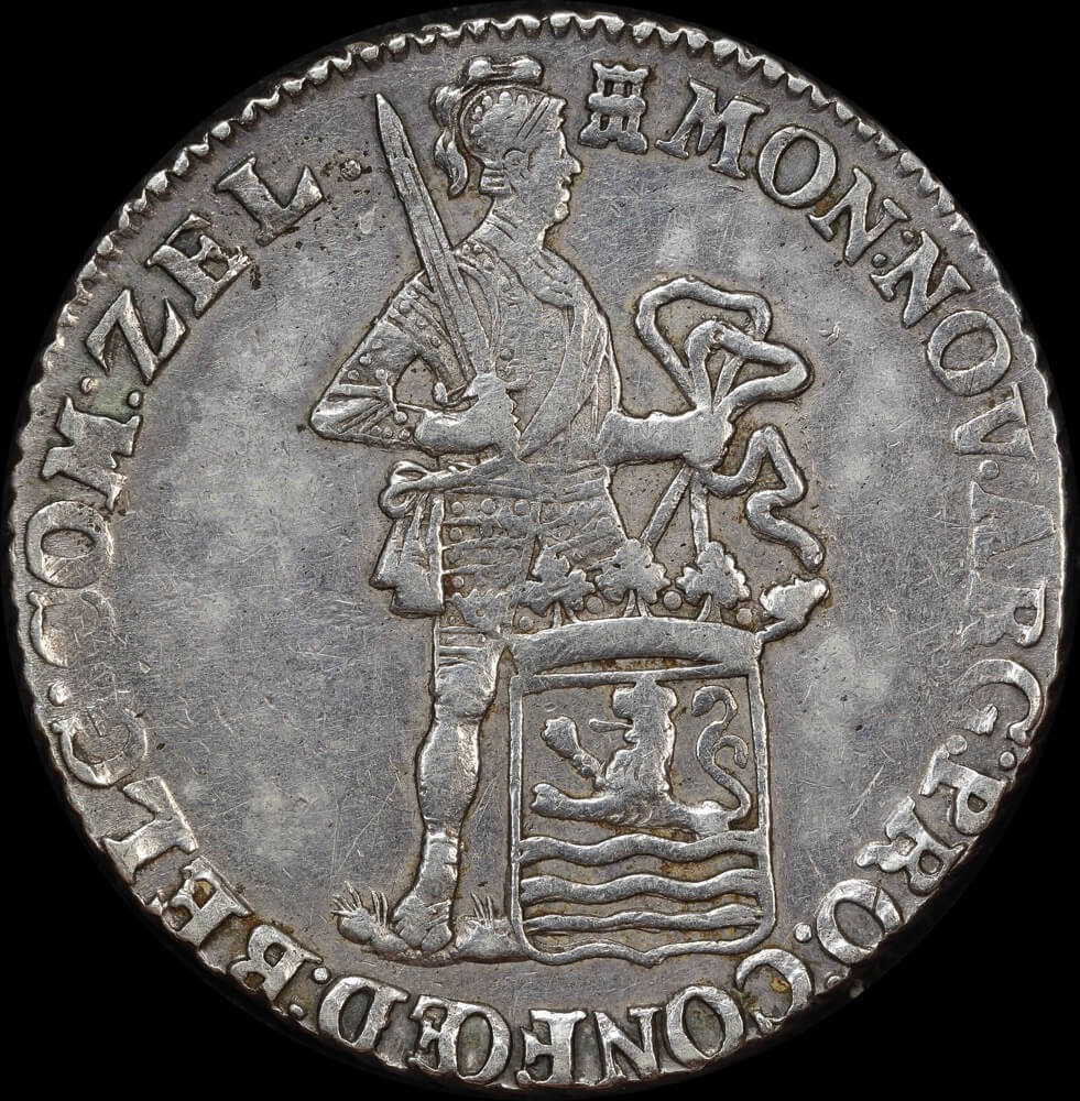 Netherlands (Zeeland) 1791 Silver Ducat KM# 52.1 Very Fine product image