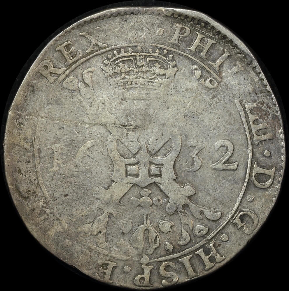 Spanish Netherlands (Brabant) 1632 Silver Ducaton Dav# 4444 Fine product image