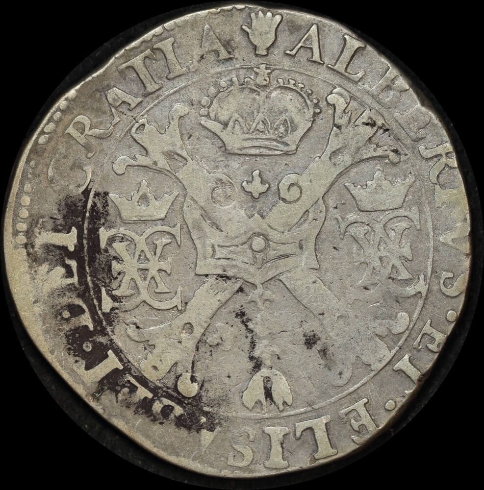 Spanish Netherlands (Brabant) 1616 Silver Ducaton Dav# 4432 good Fine product image