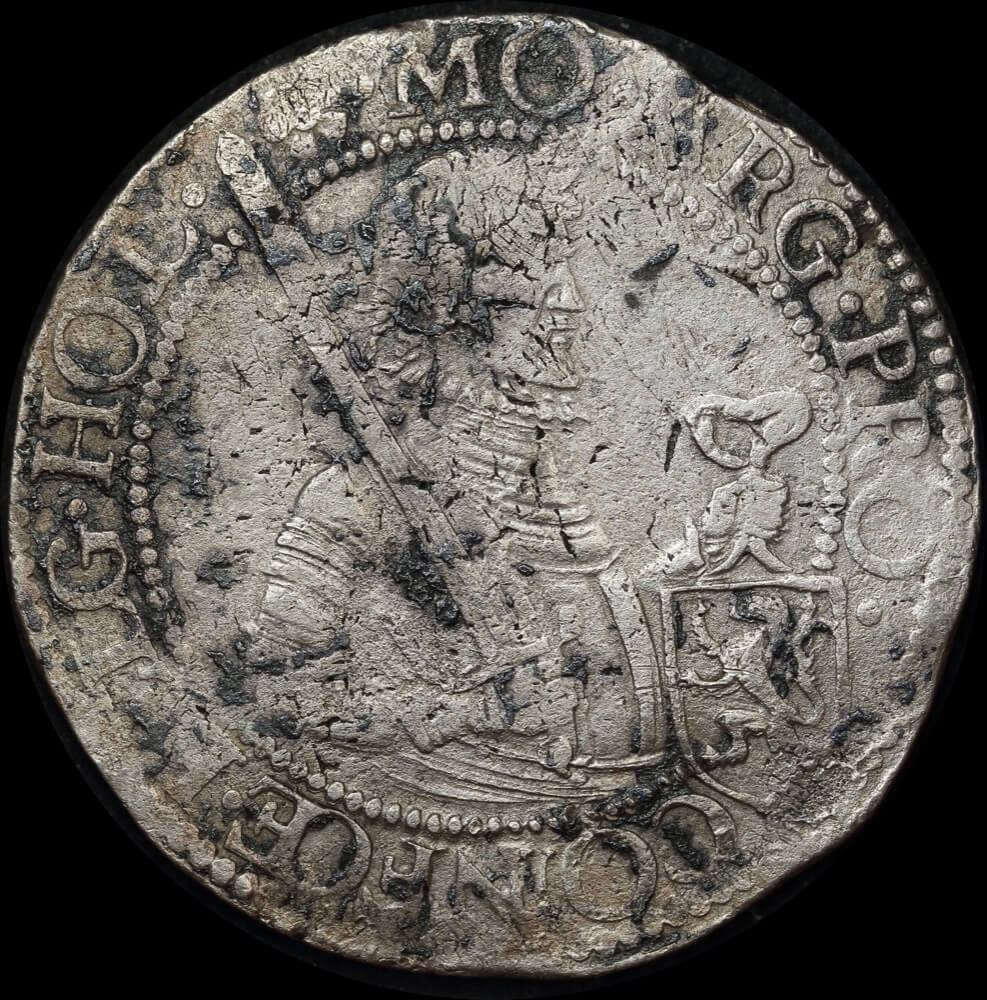 Netherlands (Holland) Undated Silver Rijksdaalder ex Batavia shipwreck Fine product image