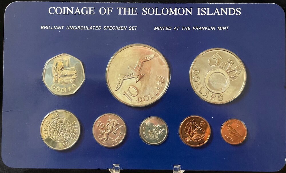 Solomon Islands 1979 Brilliant Unc Specimen Coin Set product image