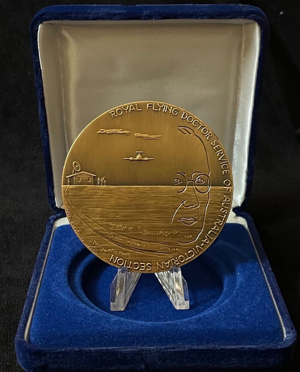 2000 Bronze Medal Royal Flying Doctor Service Victoria 64mm product image