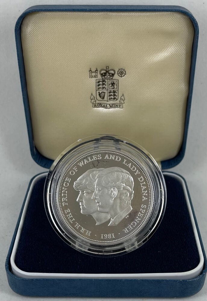 Great Britain 1981 Proof Crown Charles and Diana product image