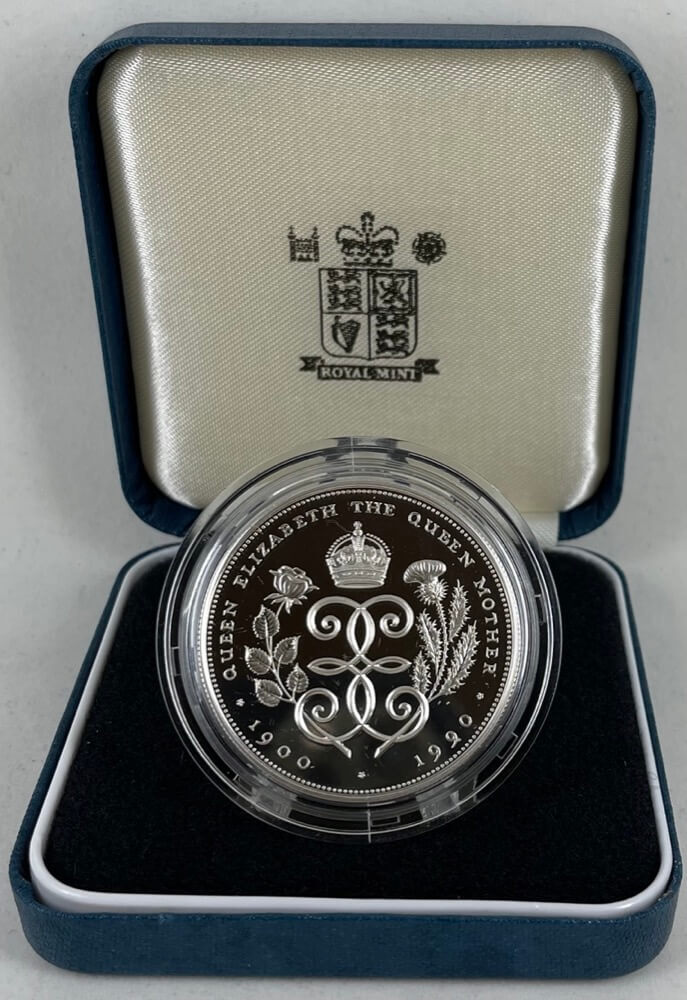 Great Britain 1990 Proof Crown 90th Birthday product image