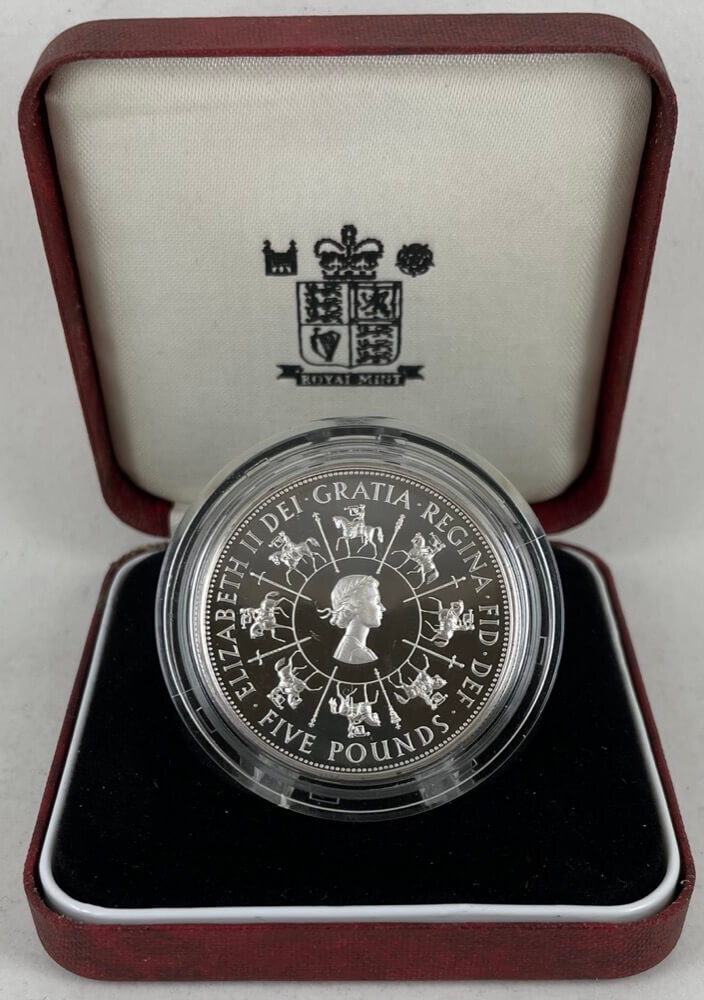 Great Britain 1993 Proof Crown Coronation 40th Anniversary product image