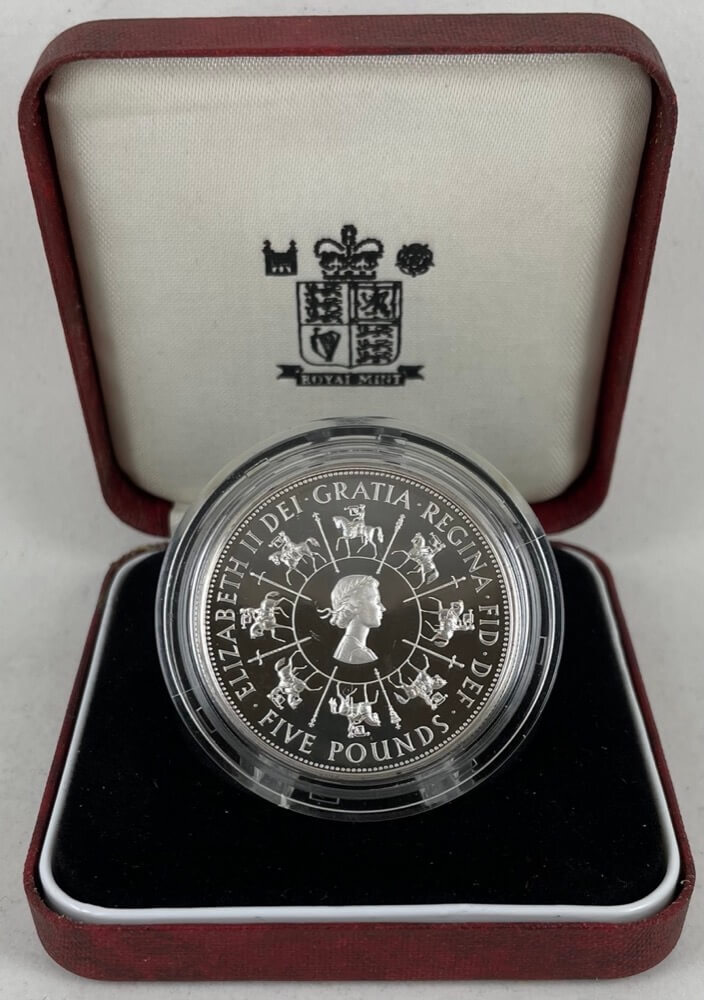 Great Britain 1993 Proof Crown 40th Anniversary product image