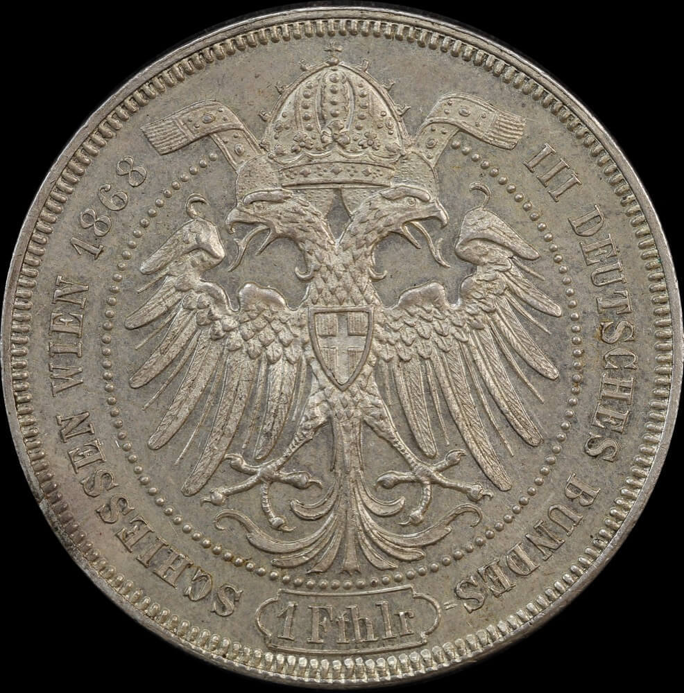 Austria 1868 Silver Shooting Thaler X# M8 Uncirculated product image
