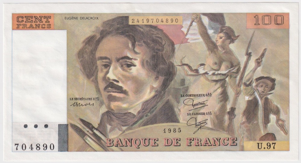 France 1985 100 Francs P# 154b Uncirculated product image