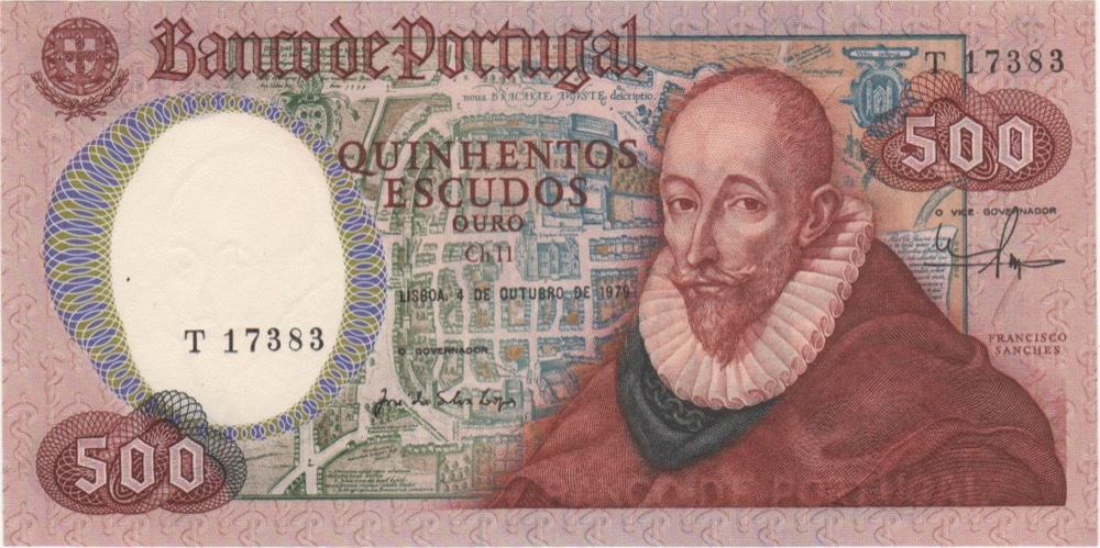 Portugal 1979 500 Escudos P# 177a Uncirculated product image