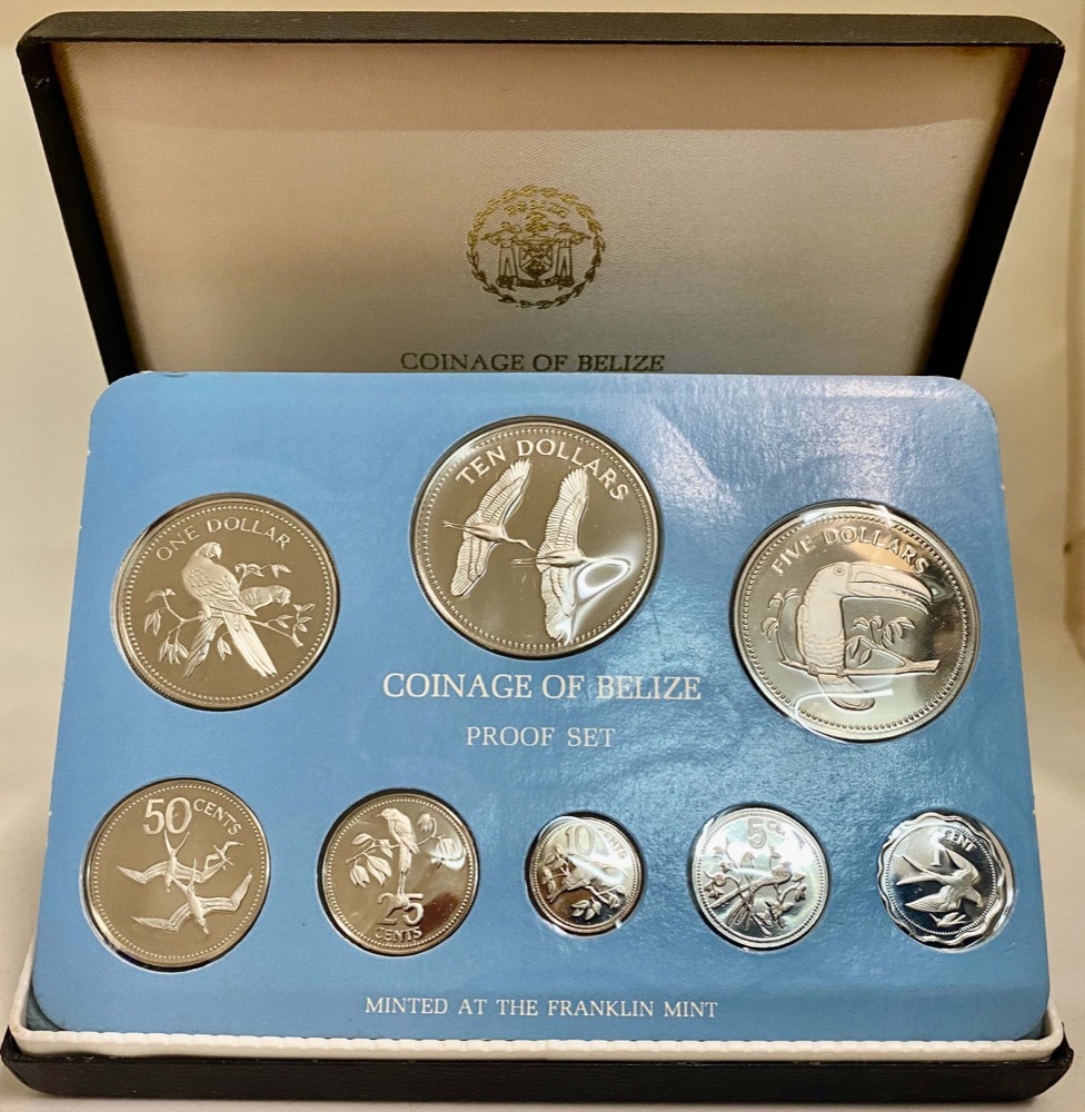 Belize 1979 Copper-Nickel Proof Coin Set KM# PS11  product image