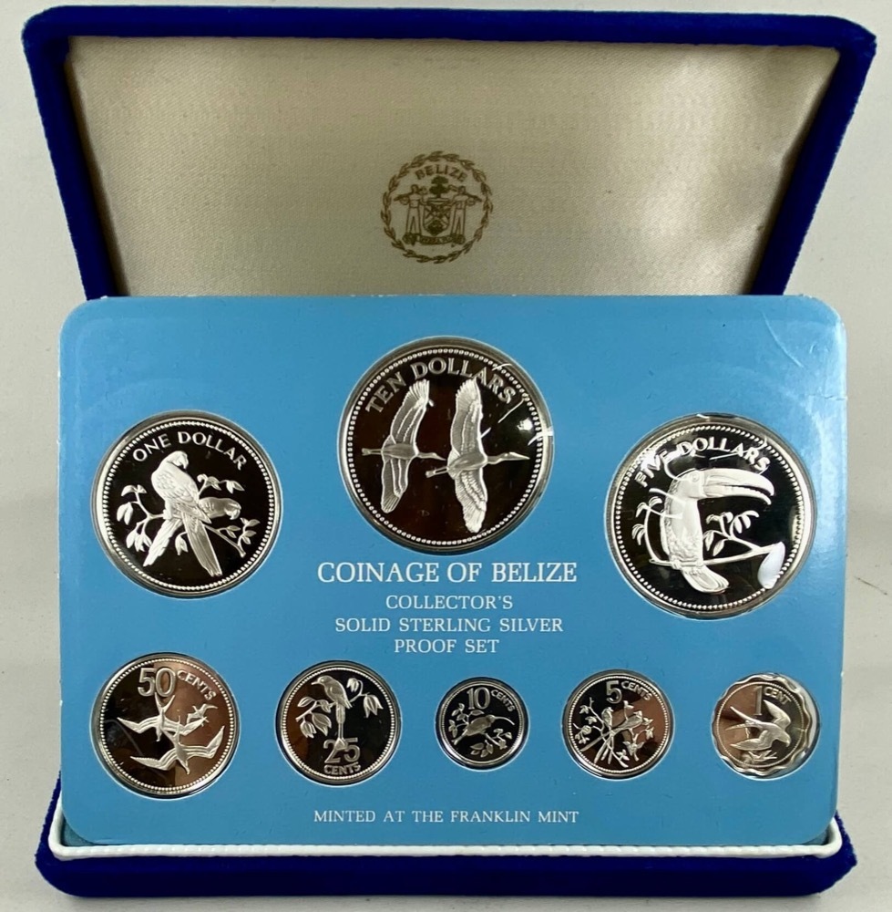 Belize 1979 Silver Proof Coin Set KM# PS12  product image