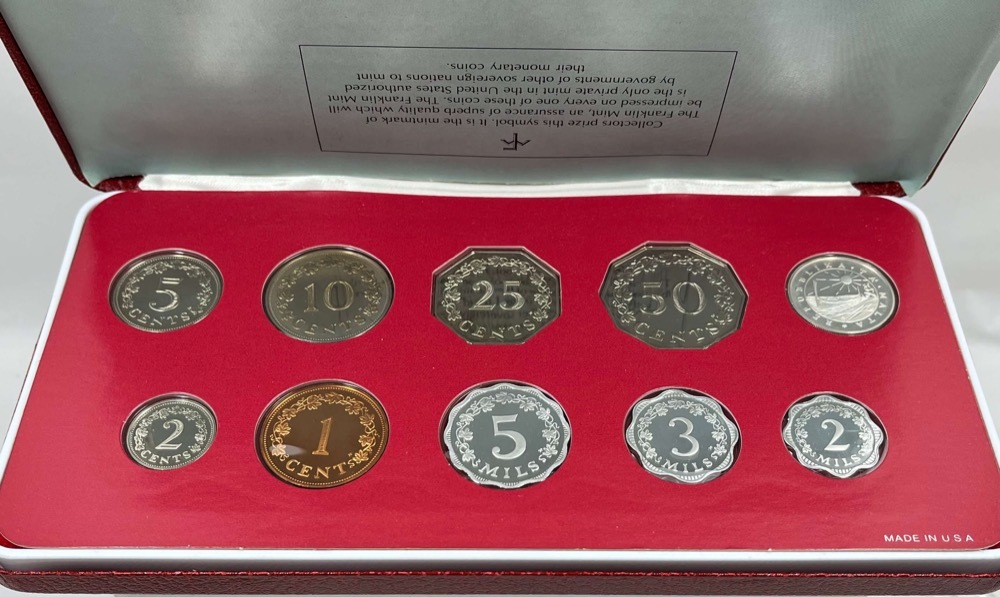 Malta 1979 Proof Coin Set KM# PS7 product image