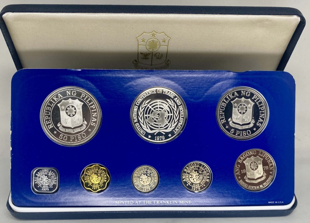 Philippines 1979 Silver Proof Coin Set KM# PS14  product image