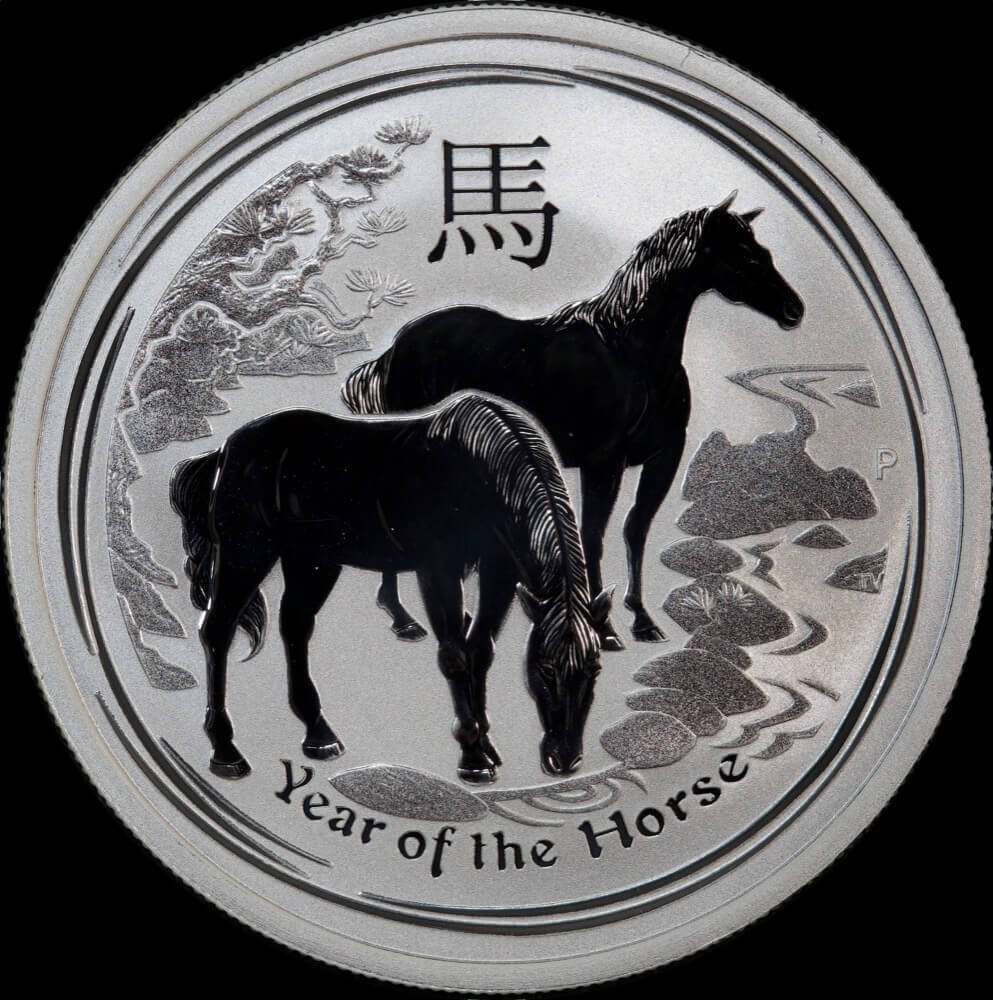 2014 Silver Half Ounce Lunar Coin Year of the Horse product image
