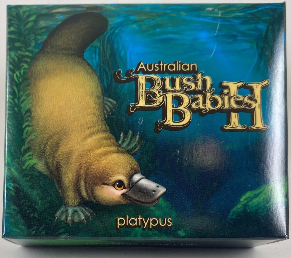 Silver Half Ounce Proof Coin 2013 Bush Babies - Platypus product image