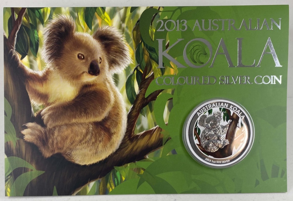 2013 Silver 1 oz Coloured Coin Koala product image