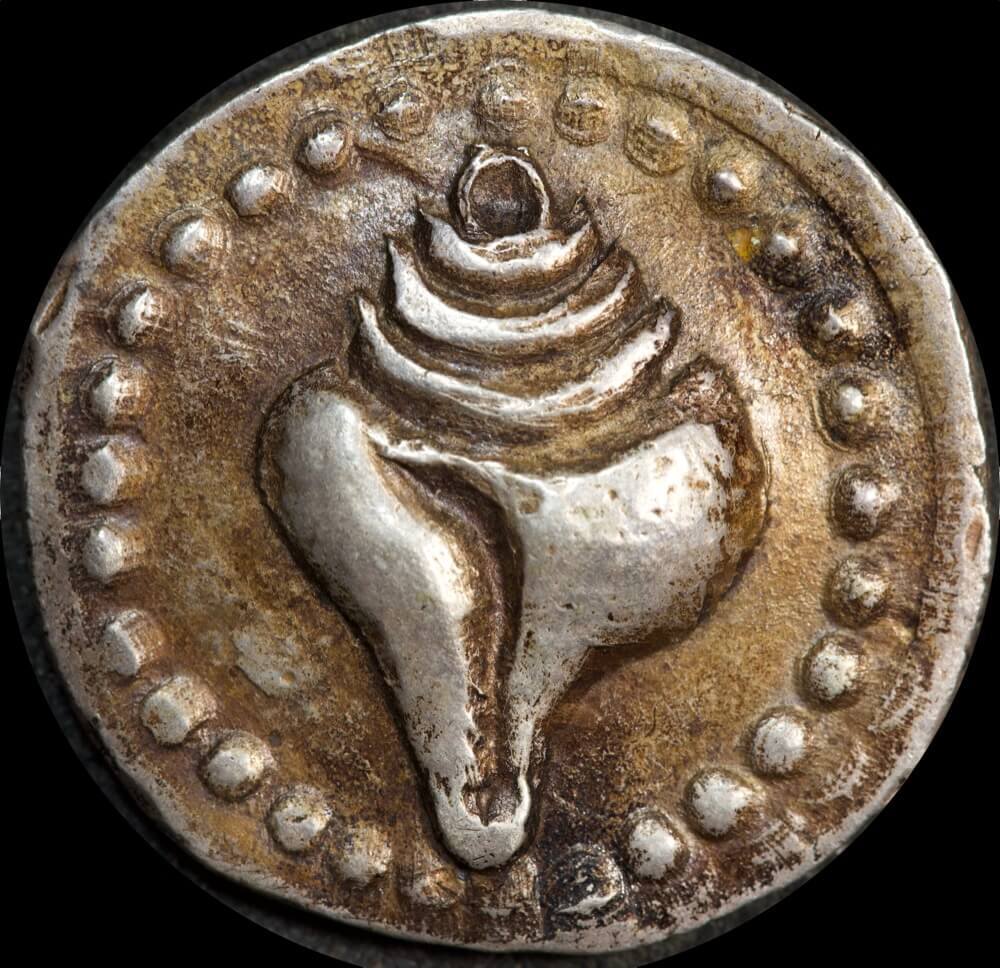 Burma (Pegu) 5th Century AD Silver Unit good VF product image