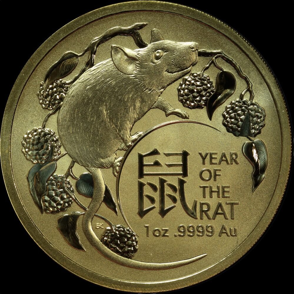 2020 Gold Lunar One Ounce Specimen Coin Series III Rat product image