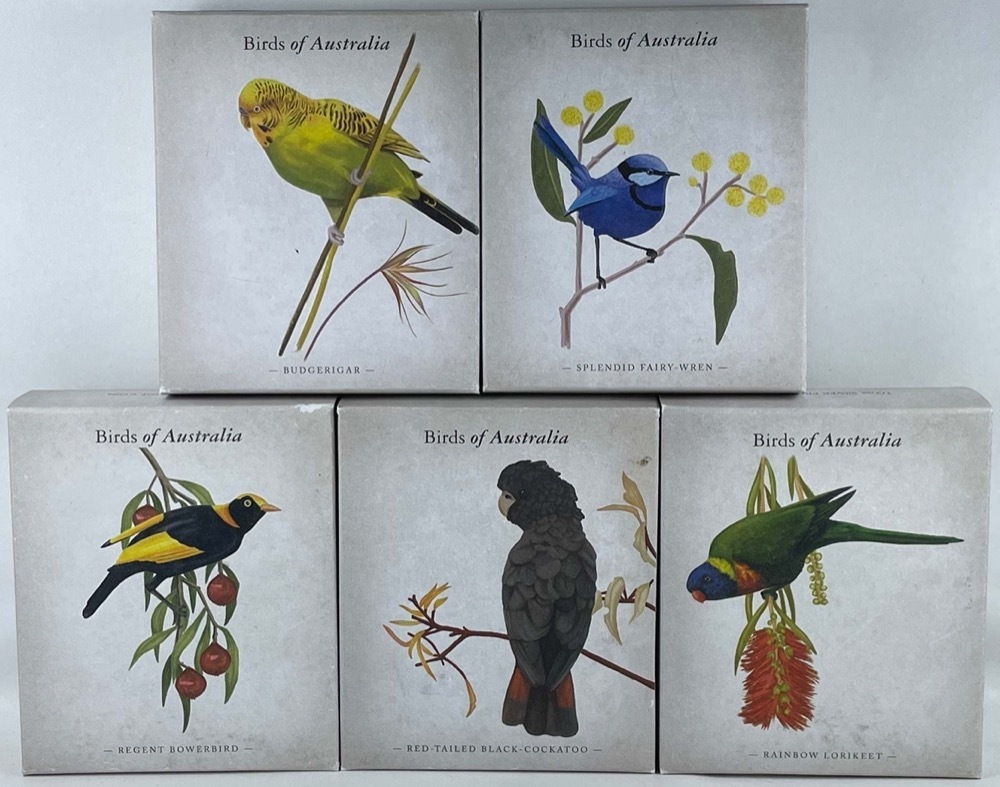 Silver Half Ounce Proof 5 Coin Set 2013 Birds of Australia product image