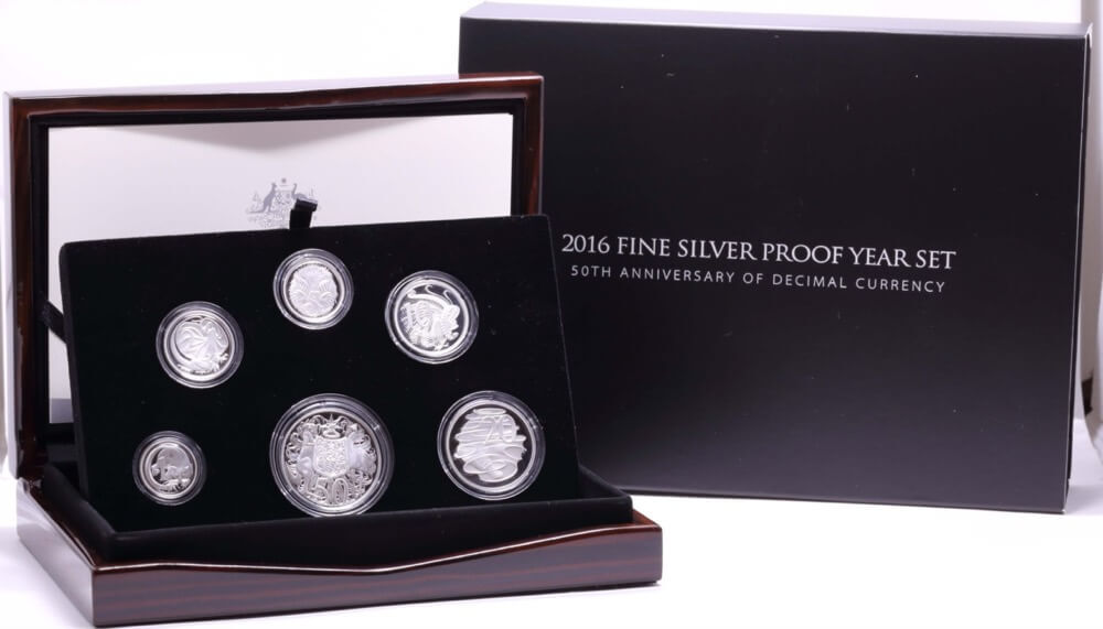 Australia 2016 Fine Silver Proof Coin Set product image