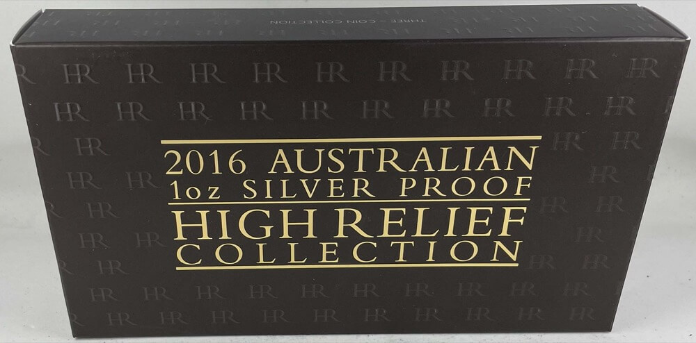 2016 Silver 3 Coin Set  Coins High Relief product image
