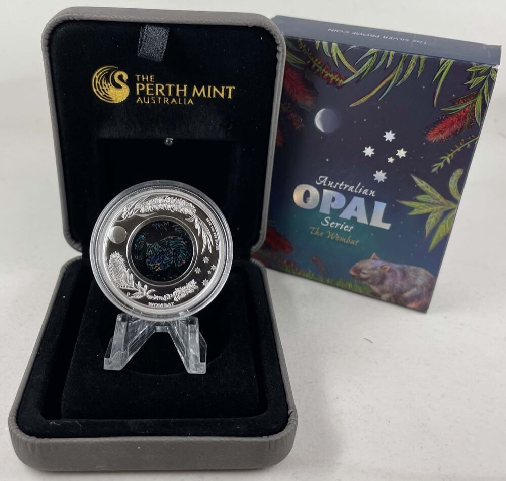 2012 Silver 1oz Proof  Coin Opal Wombat product image
