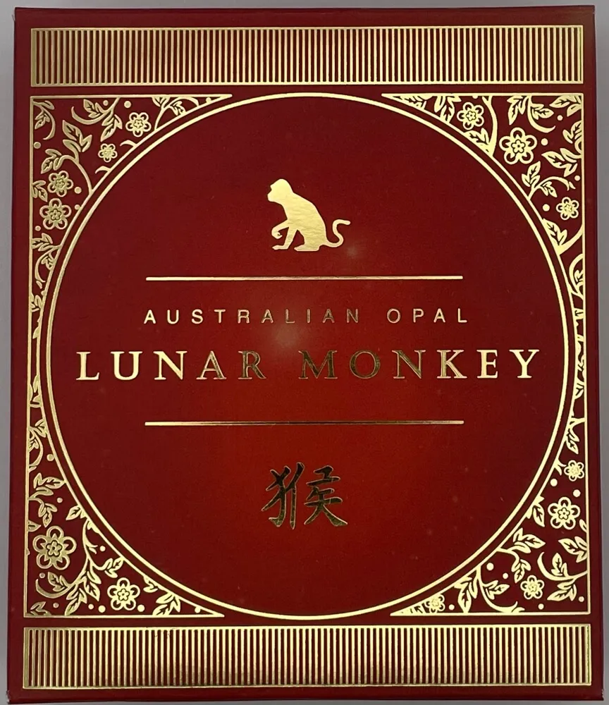 2016 Silver 1oz Proof Coin Opal Lunar Monkey product image