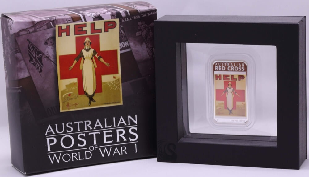 2015 Silver 1oz Proof Coin WWI Posters - Red Cross product image