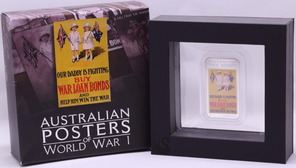 2016 Silver 1oz Proof Coin WWI Posters - War Bonds product image