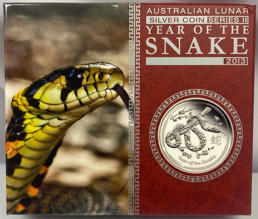 2013 Silver 1oz Proof Coin Lunar Snake product image