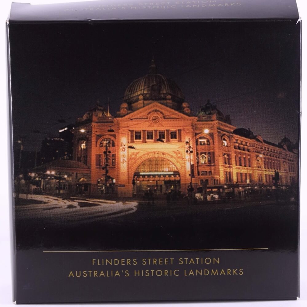 Cook Islands 2015 Silver $10 Proof Flinders St Station  product image