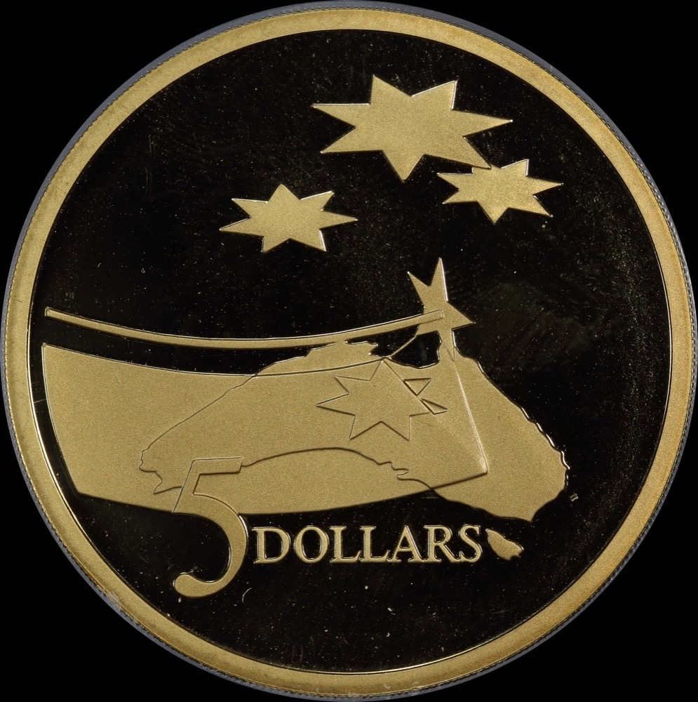 1992 5 Dollar Proof Coin Year of Space Matte Finish PCGS PR69DCAM product image