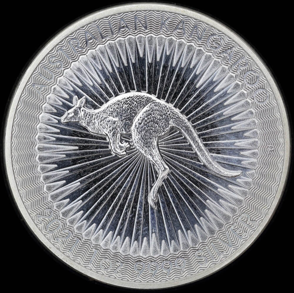 2021 Silver 1oz Unc Coin Red Kangaroo product image
