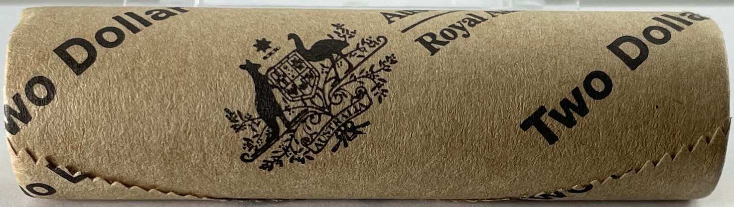 2018 2 Dollar Mint Roll Invictus Games Heads / Tails product image
