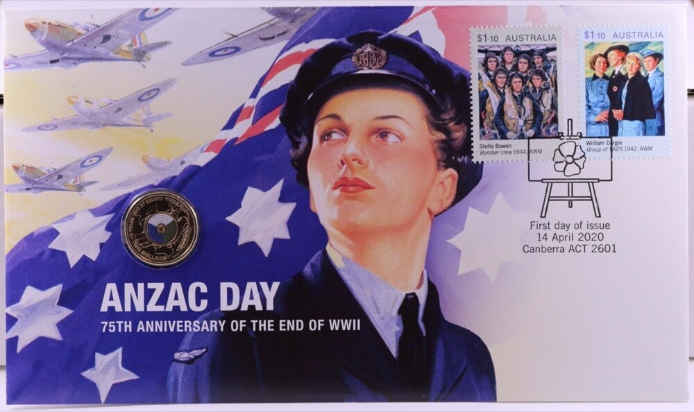 2020 2 Dollar PNC 75th Anniversary of the End of WWII product image
