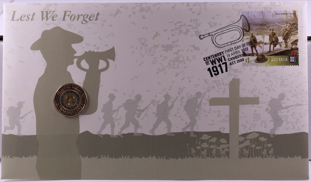 2017 2 Dollar PNC Lest We Forget product image