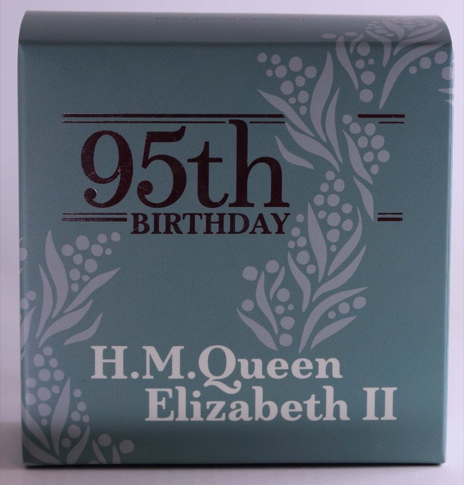 2021 1oz Silver Proof 95th Birthday of Queen Elizabeth  product image