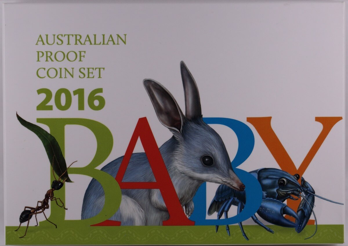 Australia 2016 Baby Proof Coin Set Alphabet theme product image