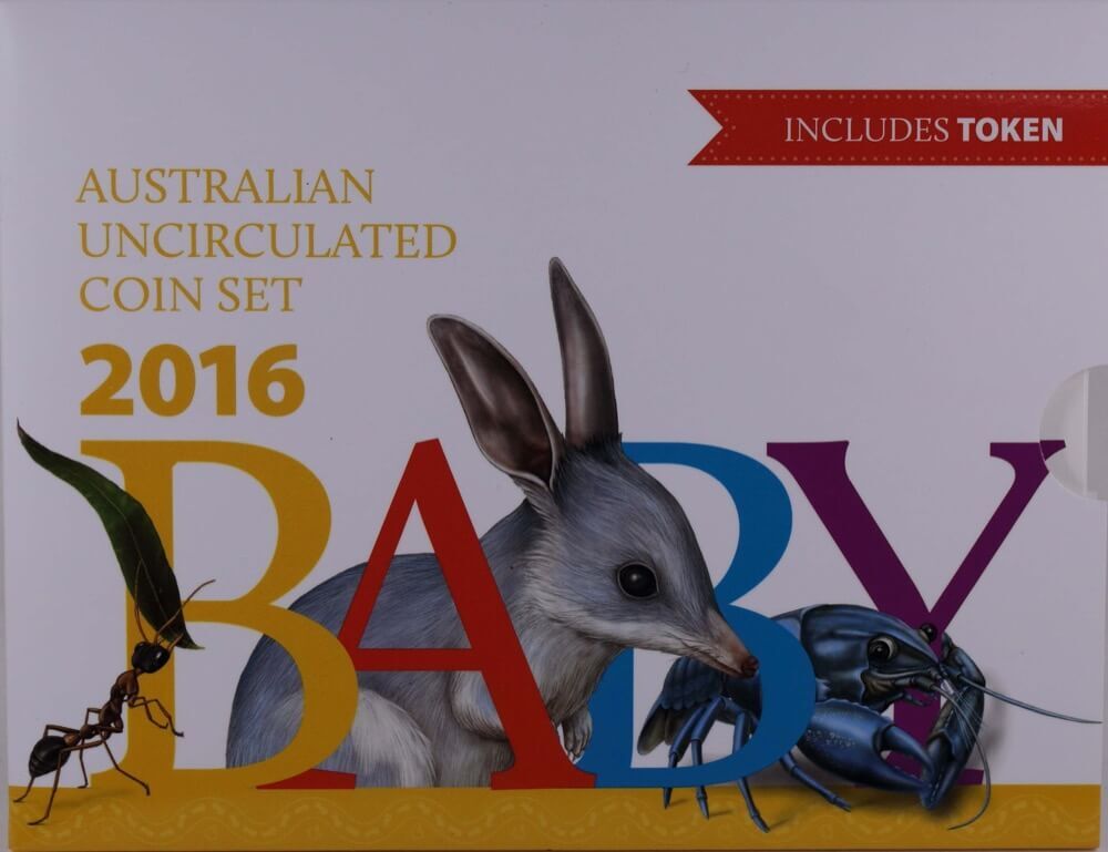 Australia 2016 Baby Uncirculated Mint Coin Set Alphabet theme product image