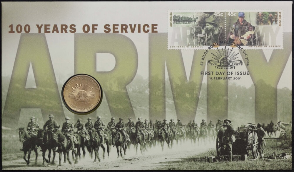 2001 1 Dollar PNC Army 100 Years of Service product image