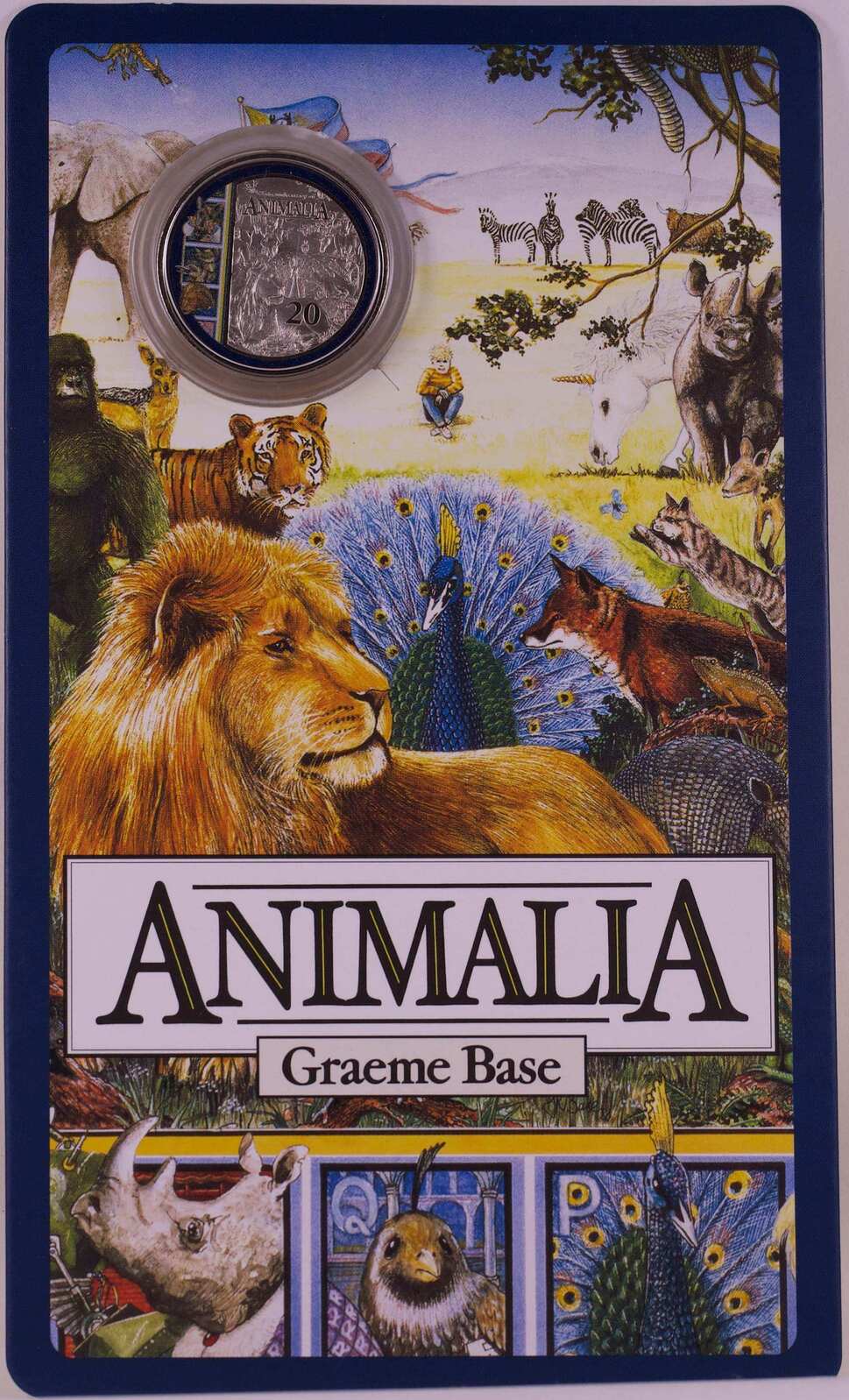 2021 Coloured 20c On Card Animalia Uncirculated product image