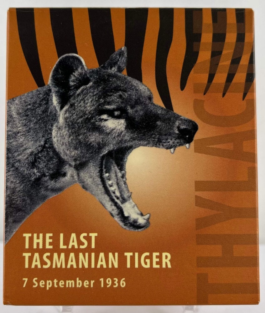 Niue 2011 Silver 5 Dollar Proof - Last Tasmanian Tiger product image