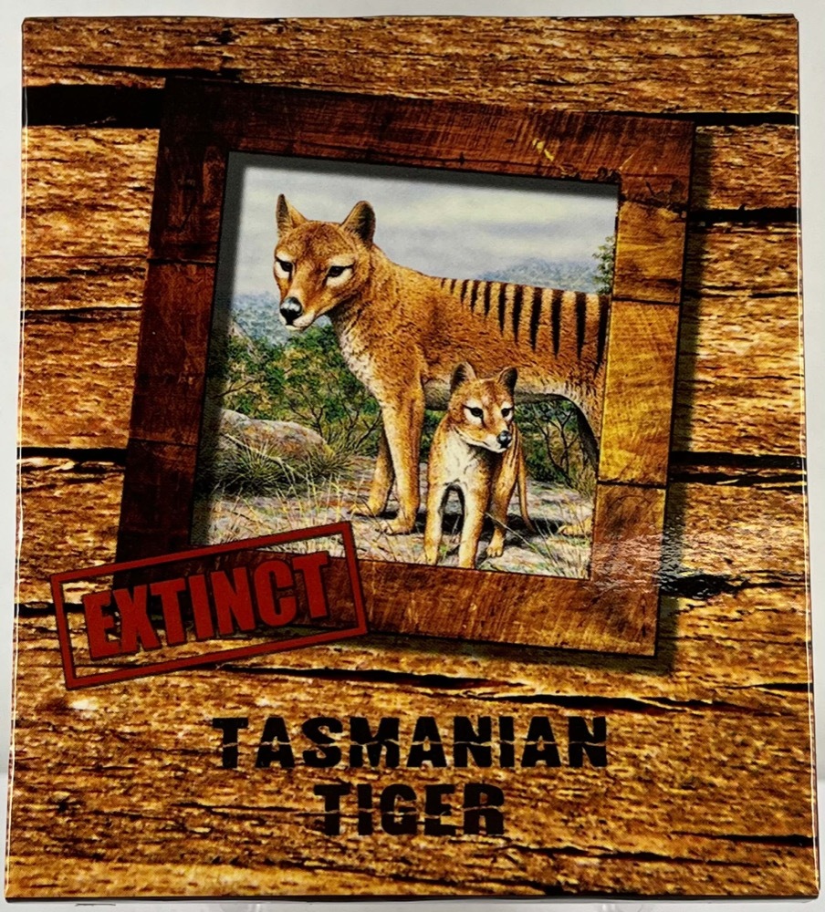 Tuvalu 2011 Silver 1 Dollar Proof - Tasmanian Tiger product image