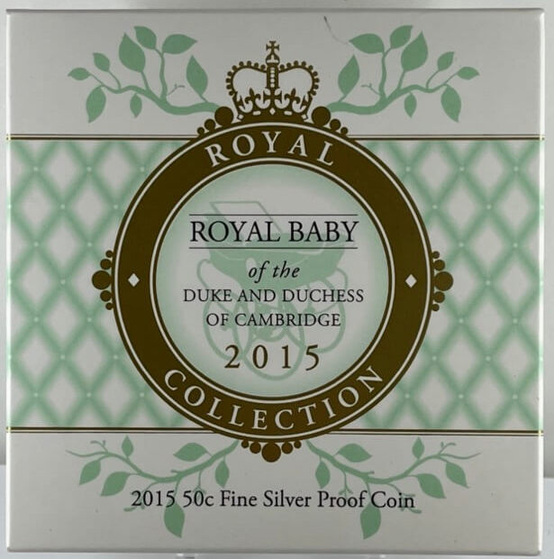 2015 Silver 50 Cent Proof Princess Charlotte product image